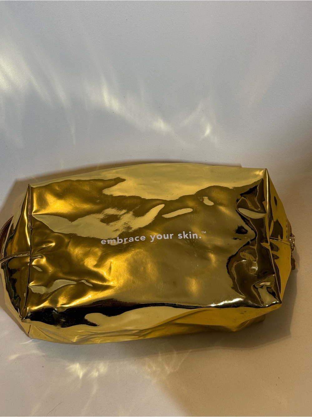 Tula Gold Embrace Your Skin Cosmetic Pouch